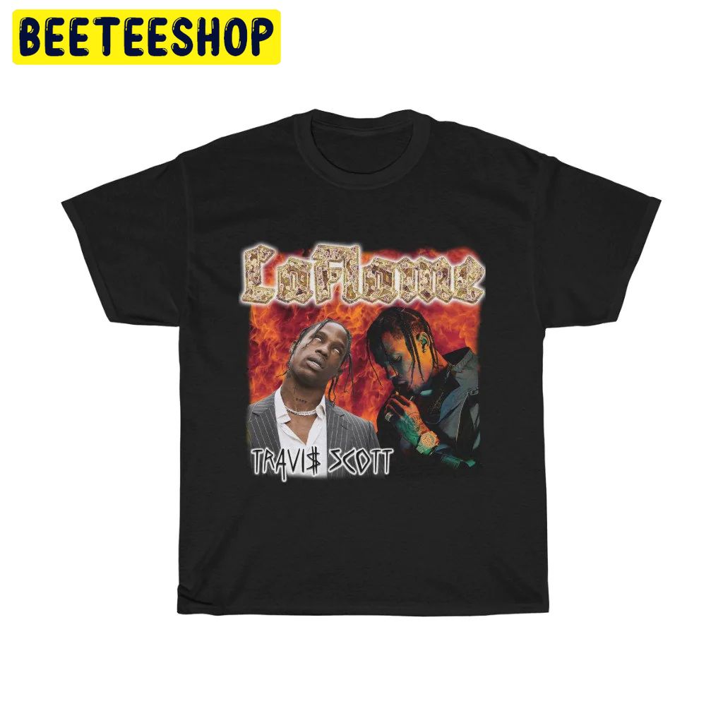 Travis Scott Leflame Cactus Jack Double Side Unisex Shirt