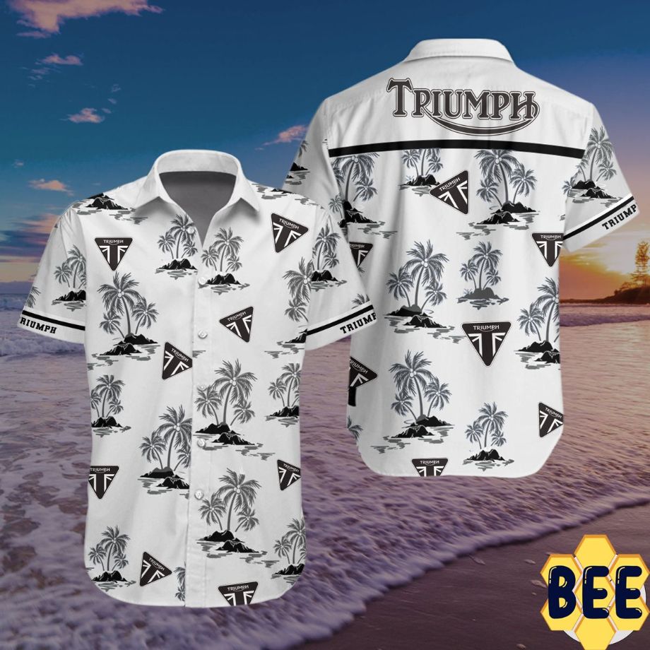 Triumph Tropical Flower Trending Hawaiian Shirt