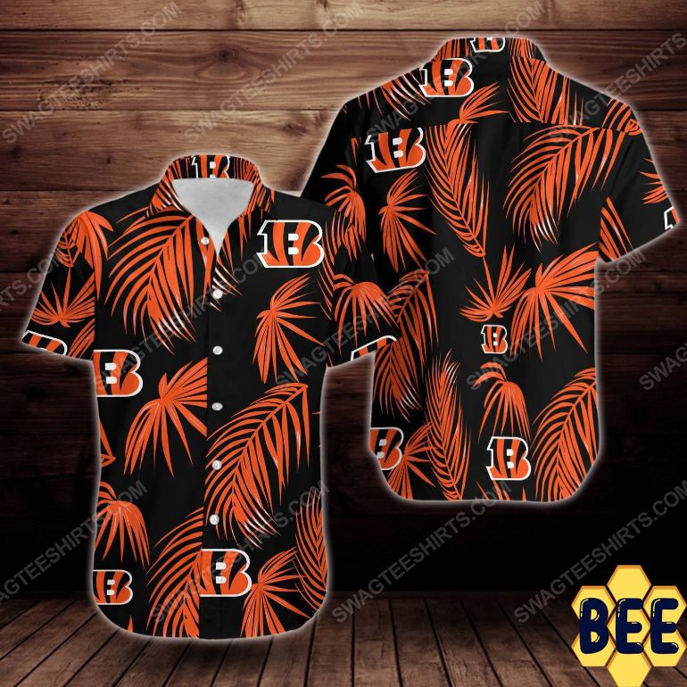 Tropical Cincinnati Bengals Trending Hawaiian Shirt