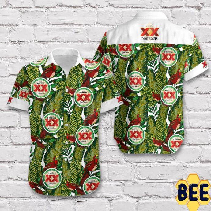 Tropical Summer Dos Equis Beer Trending Hawaiian Shirt