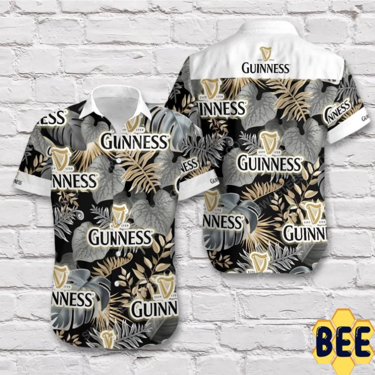 Tropical Summer Guinness Beer Trending Hawaiian Shirt