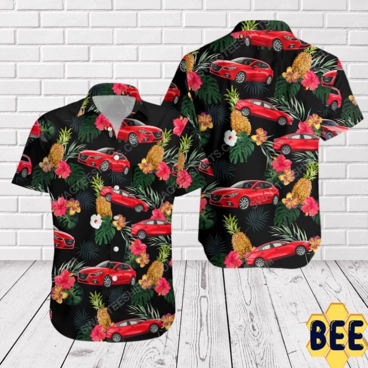 Tropical Summer Mazda Trending Hawaiian Shirt