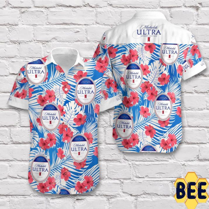 Tropical Summer Michelob Ultra Beer Trending Hawaiian Shirt