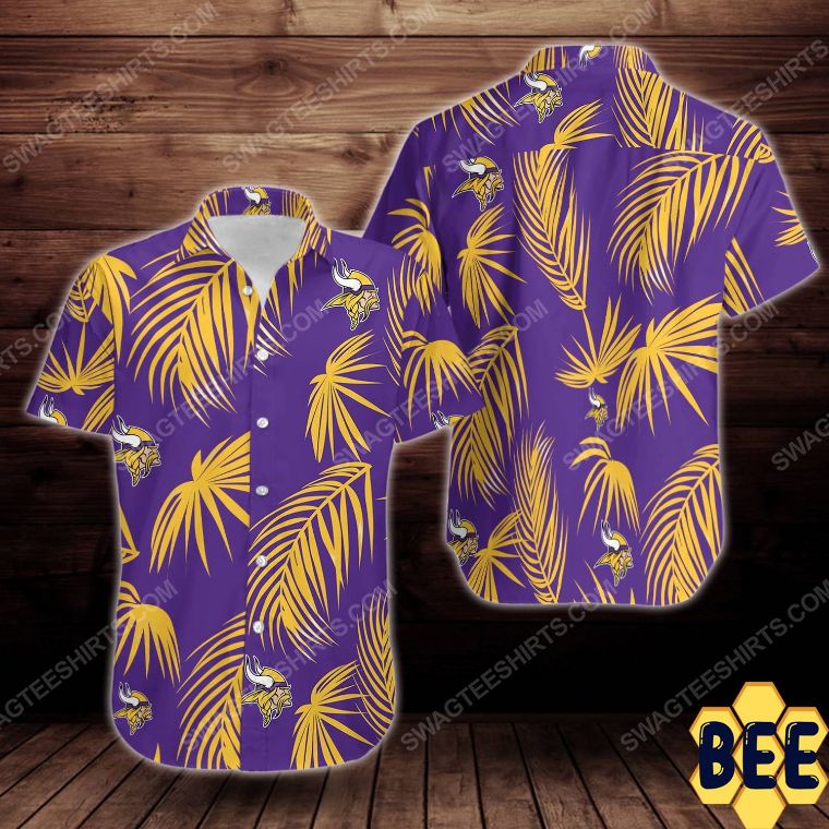 Tropical Summer Minnesota Vikings Trending Hawaiian Shirt