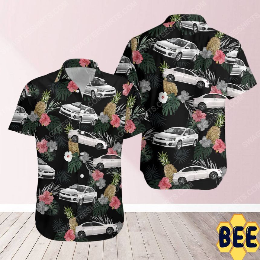 Tropical Summer Mitsubishi Car Trending Hawaiian Shirt