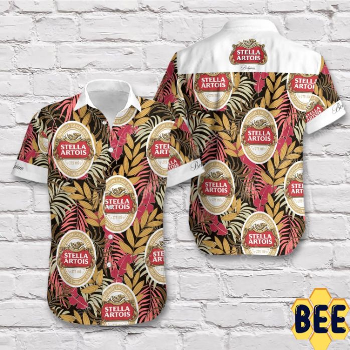 Tropical Summer Stella Artois Beer Trending Hawaiian Shirt