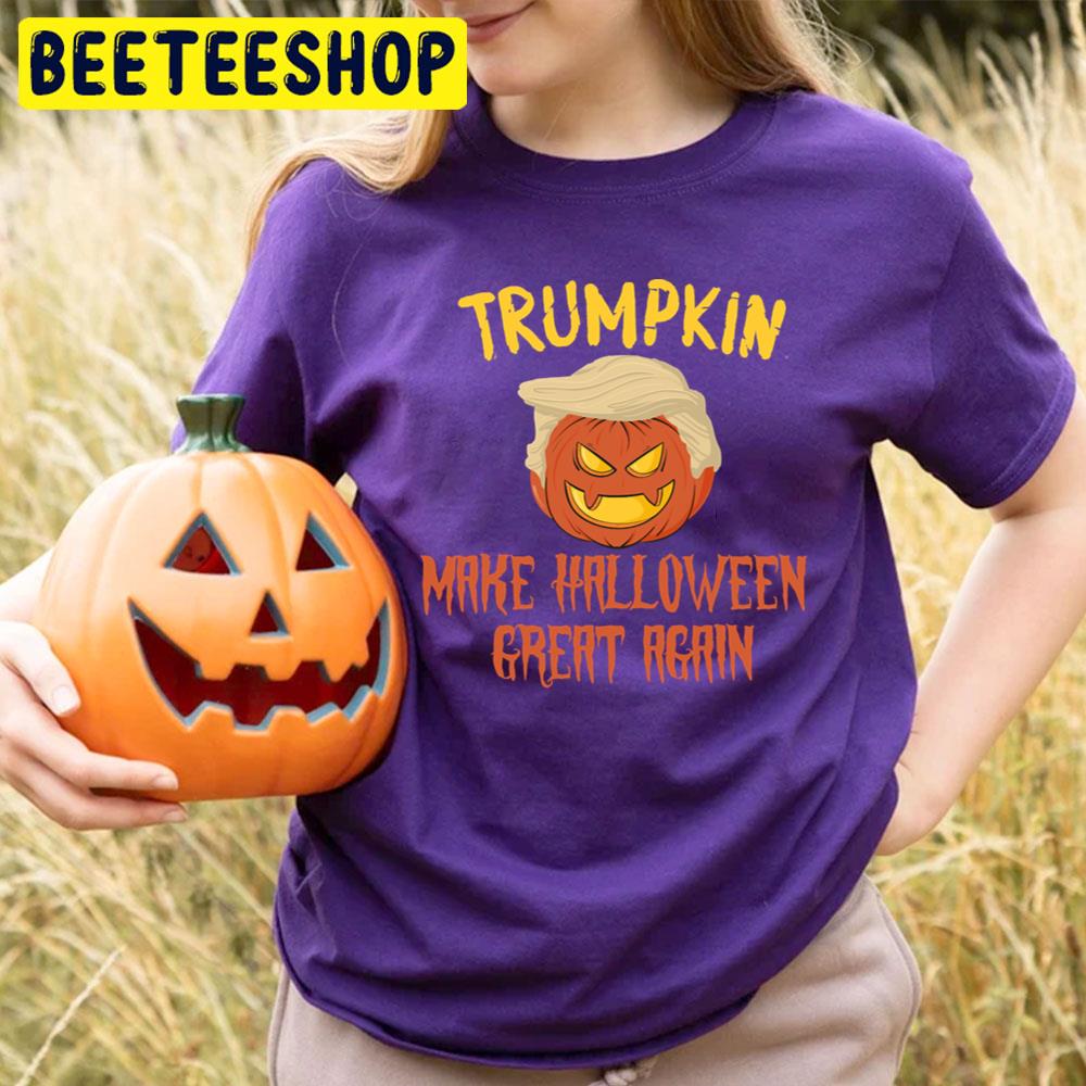 Trumpkin Make Halloween Great Again Design Trending Unisex T-Shirt