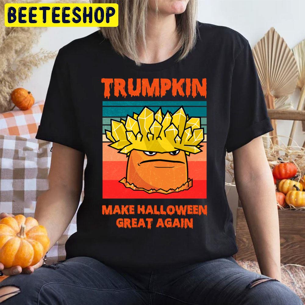 Trumpkin Make Halloween Great Again Funny Head Trending Unisex T-Shirt