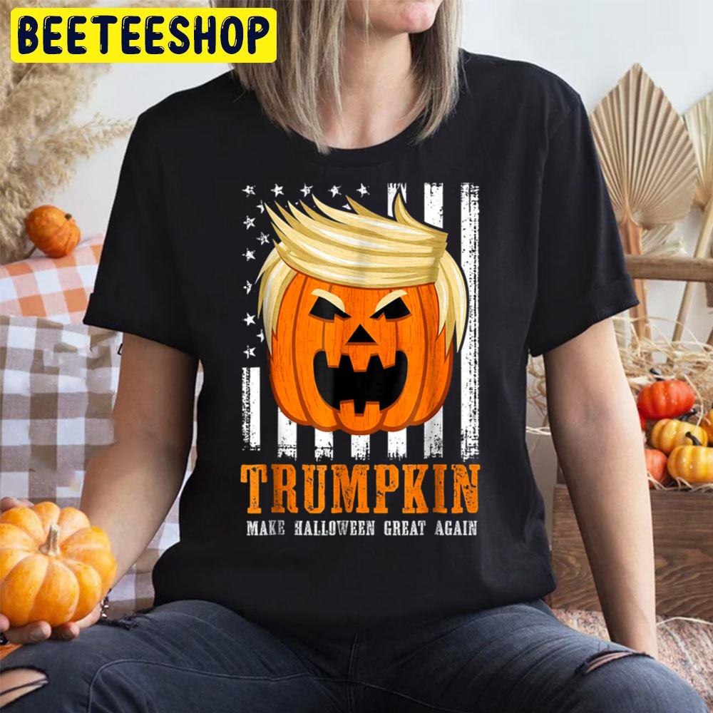 Trumpkin Make Halloween Great Again Vintage Trending Unisex T-Shirt