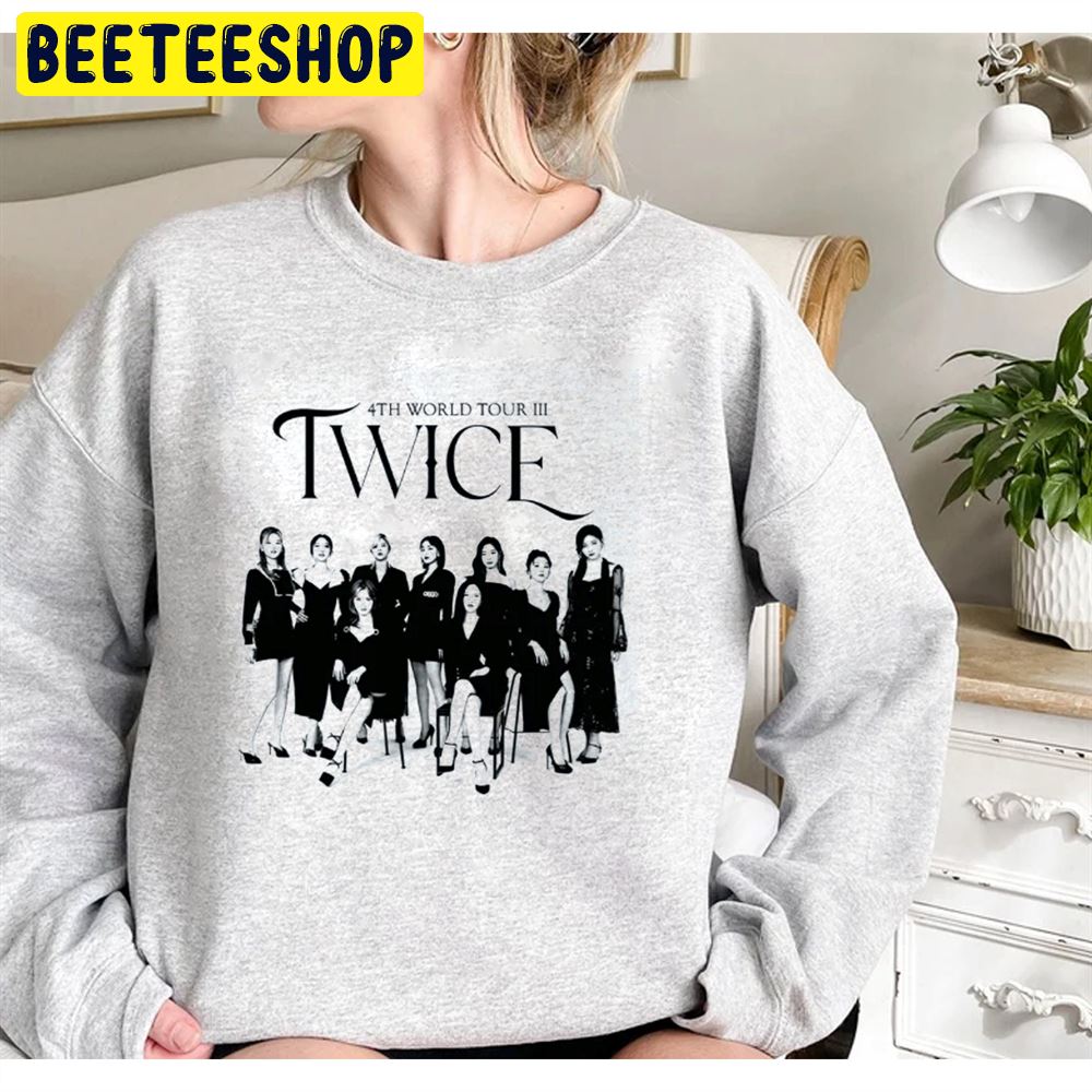 Twice 4th World Tour Iii Concert Unisex Sweatshirt