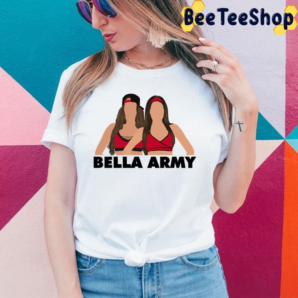 Twins Bella Army Minimal Art Unisex T-Shirt