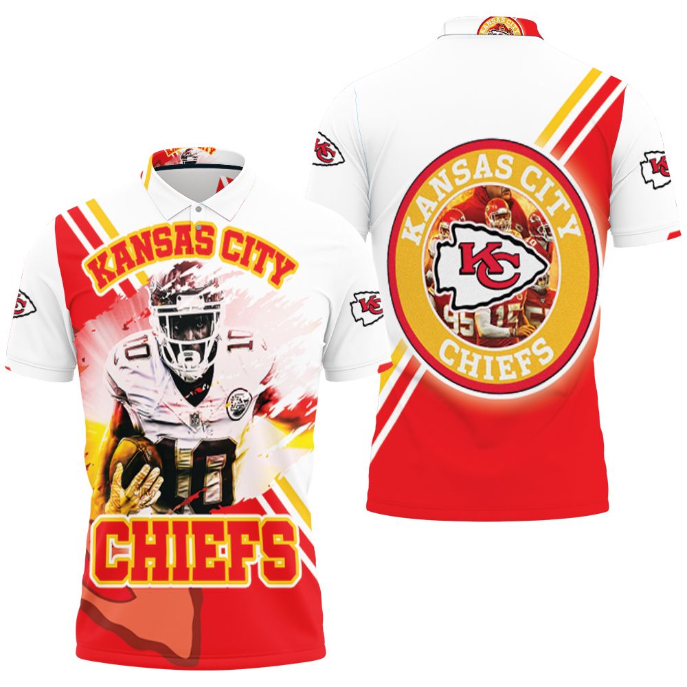 Tyreek Hill 10 Kansas City Chiefsfor Fans 3D All Over Print Polo Shirt