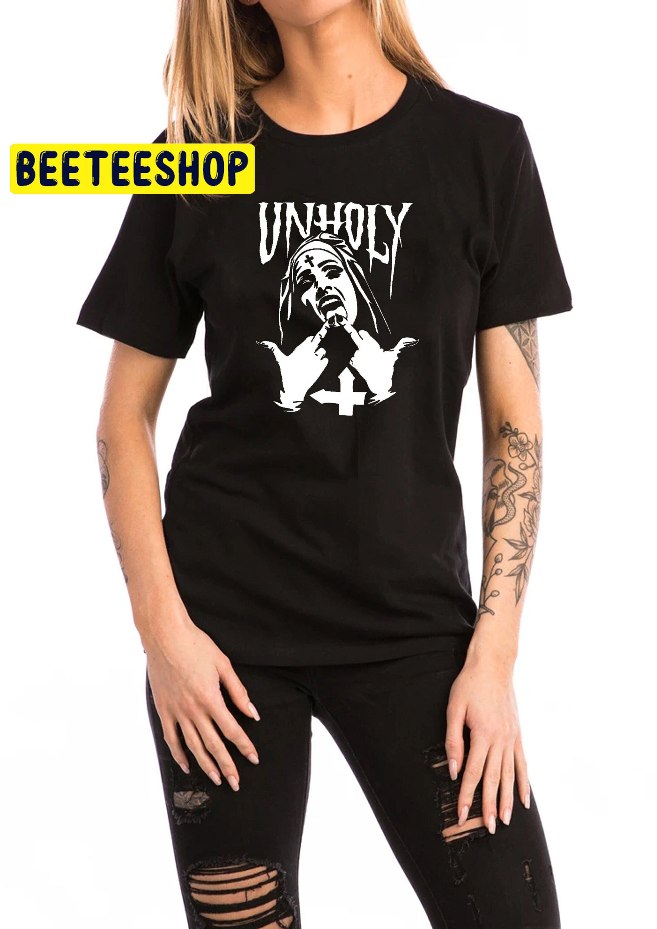 Unholy The Nun Halloween Unisex T-Shirt