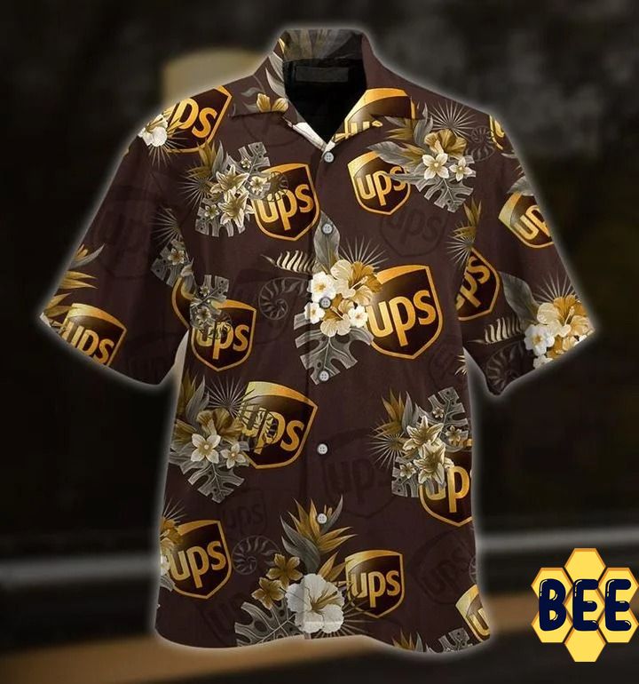 Ups Tropical Flower Trending Hawaiian Shirt