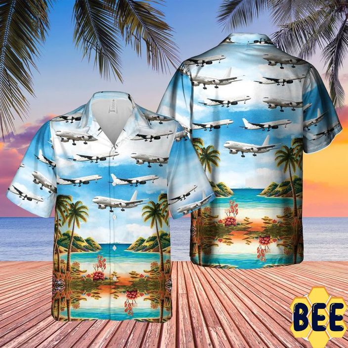 Us Air Force Boeing C-32b Trending Hawaiian Shirt