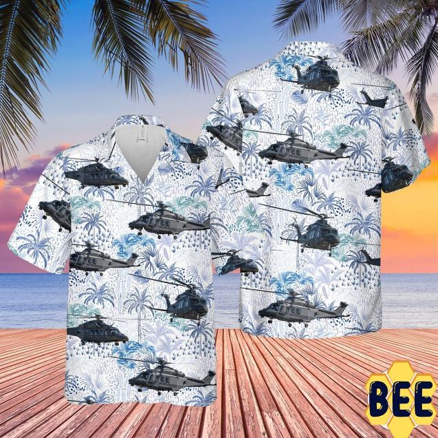 Us Air Force Boeing Mh-139 Grey Wolf Trending Hawaiian Shirt