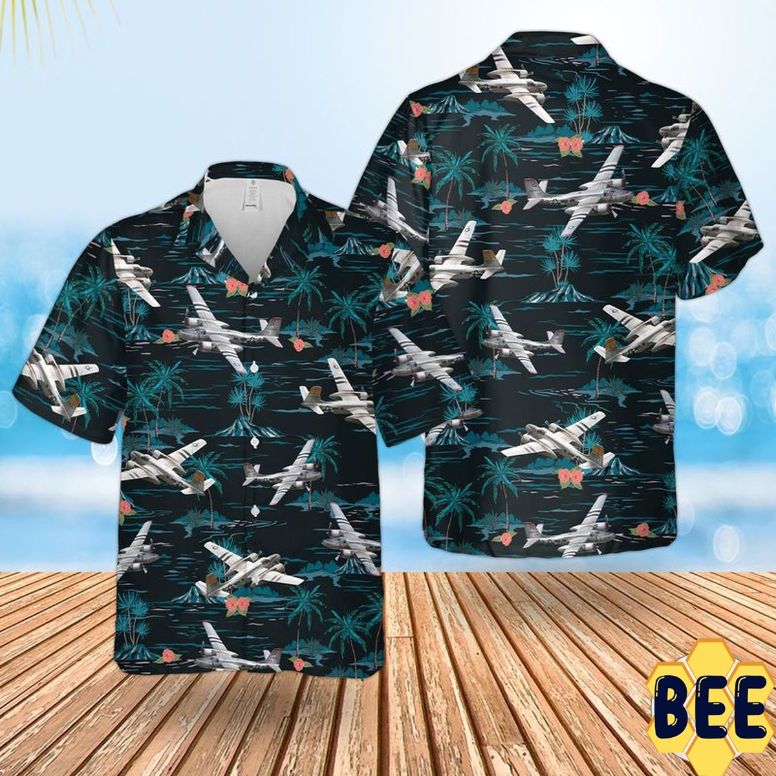 Us Air Force Douglas A-26 Invader Trending Hawaiian Shirt