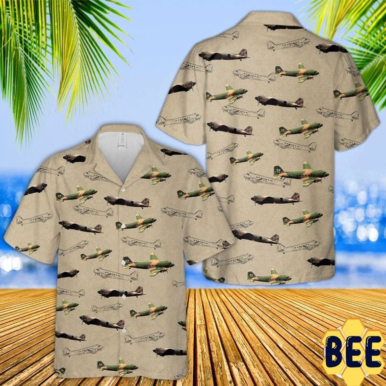 Us Air Force Douglas Ac-47 Spooky Trending Hawaiian Shirt