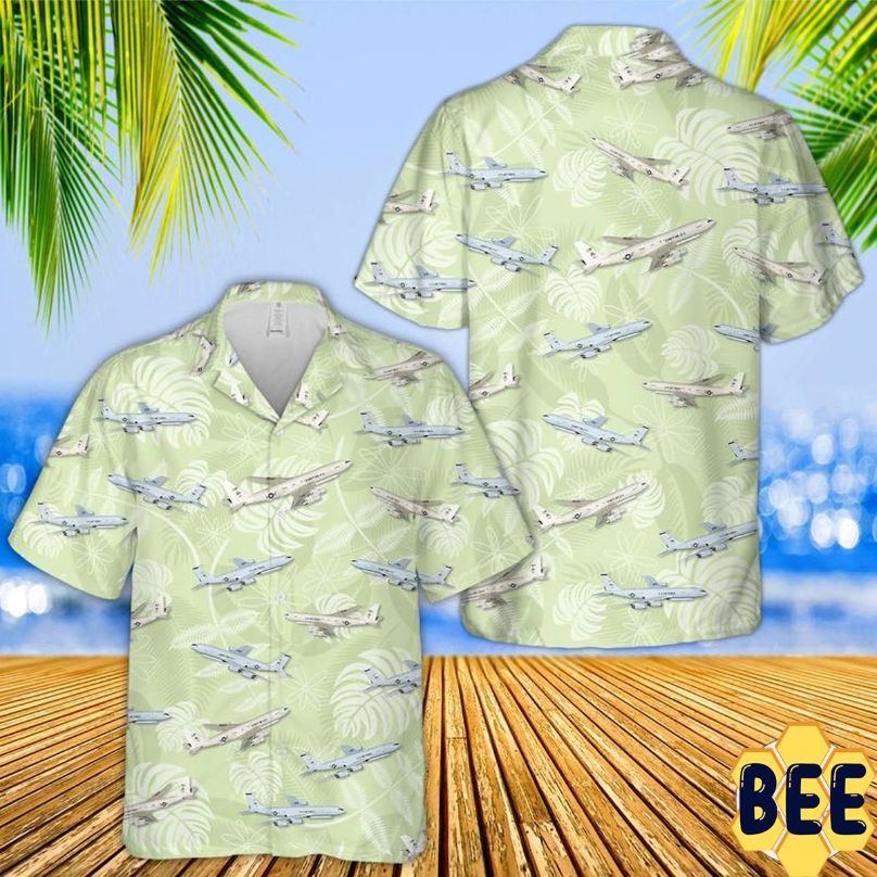 Us Air Force Northrop Grumman E-8 Joint Stars Trending Hawaiian Shirt