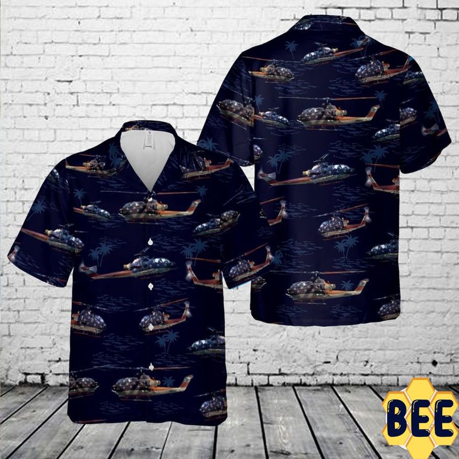 Us Army Ah-1f Cobra 4th Of July Trending Hawaiian Shirt