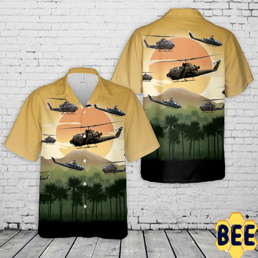 Us Army Ah-1f Cobra Trending Hawaiian Shirt