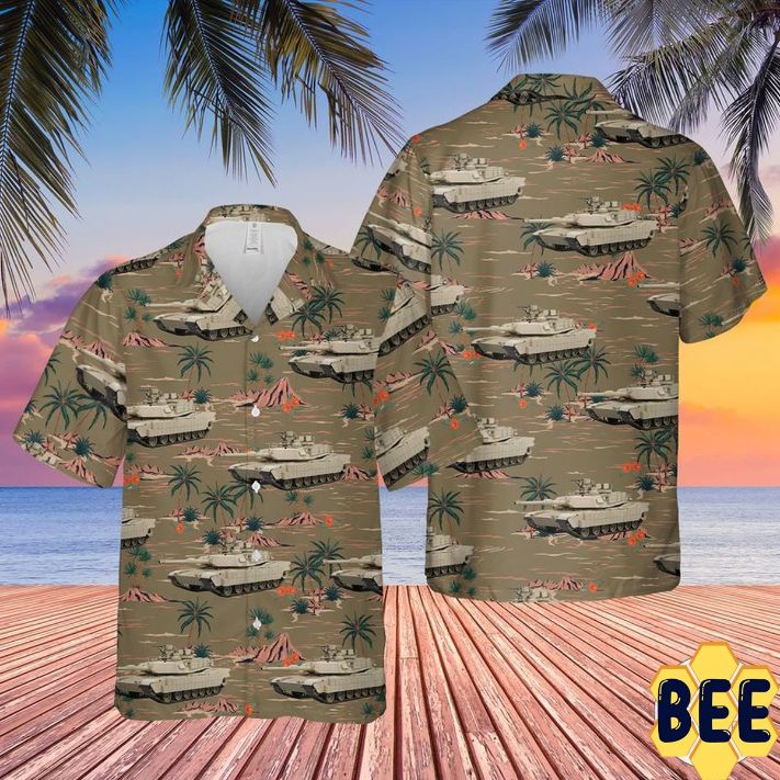 Us Army M1 Abrams Trending Hawaiian Shirt