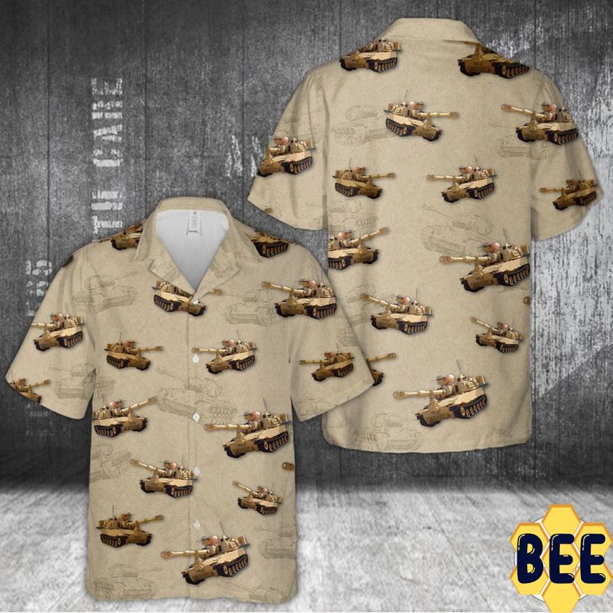 Us Army M109 Paladin Tank Trending Hawaiian Shirt