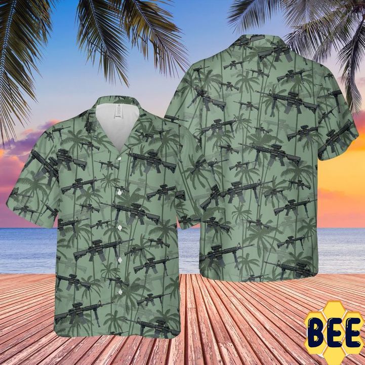 Us Army M4 Carbine Trending Hawaiian Shirt