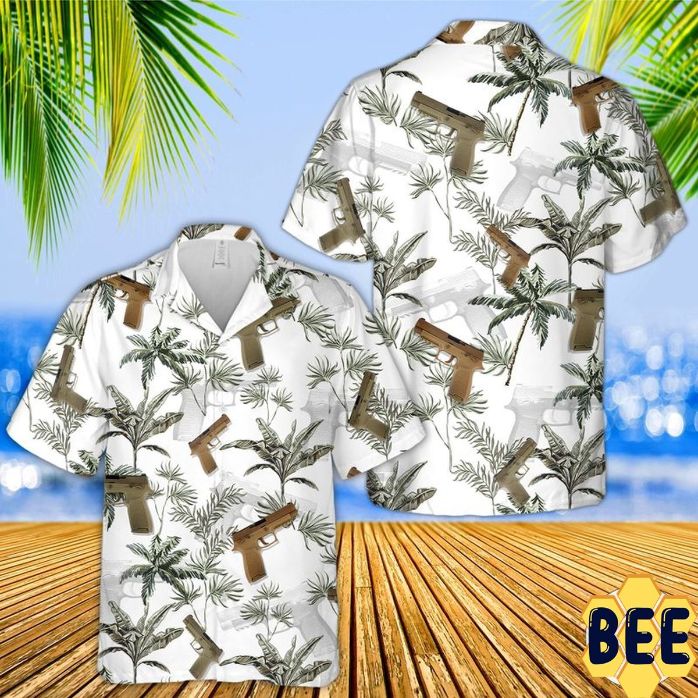 Us Army Sig Sauer M17m18 Pistols Trending Hawaiian Shirt - Beeteeshop