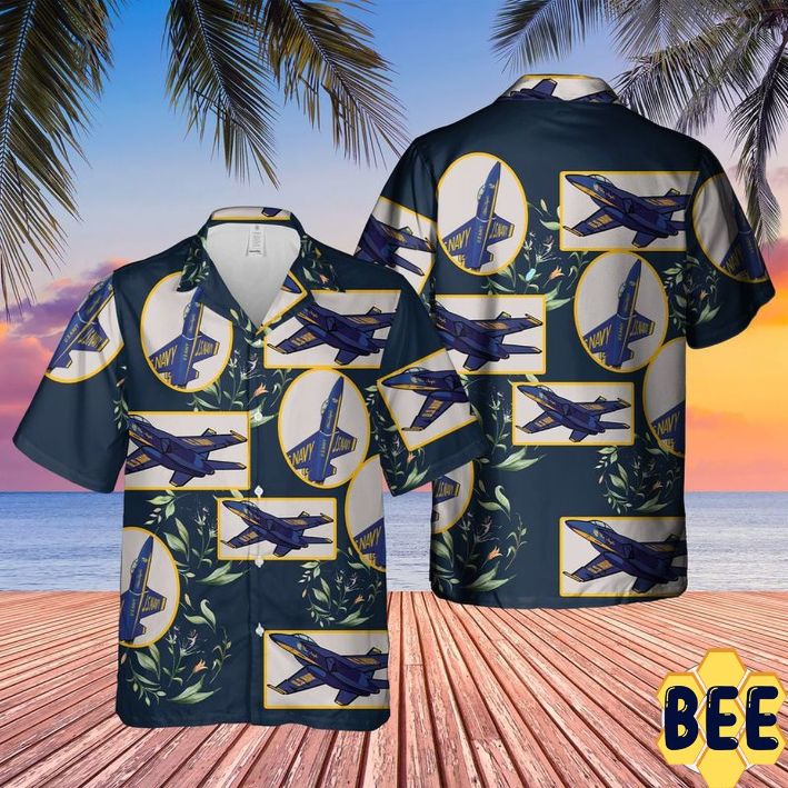 Us Blue Angels Usn Trending Hawaiian Shirt