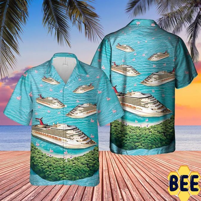 Us Cruise Ship Half Moon Cay Trending Hawaiian Shirt