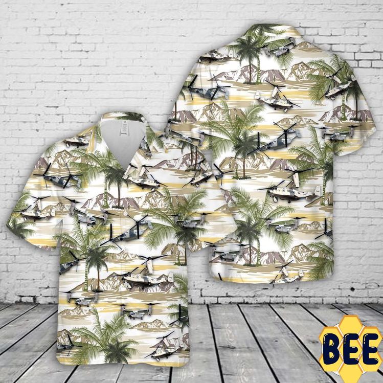 U.S. Navy Cmv-22b Osprey Trending Hawaiian Shirt