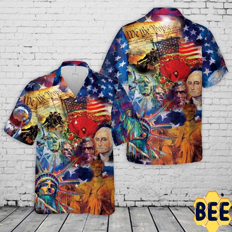 Usa 4th Of July Trending Hawaiian Shirt