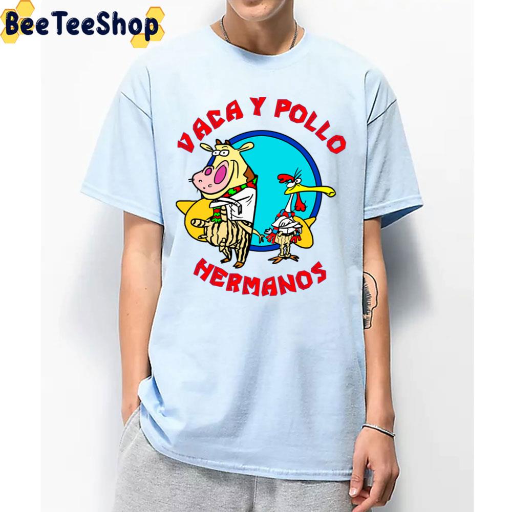 Vacay Pollo Hermanos Cow And Chicken Trending Unisex T-Shirt