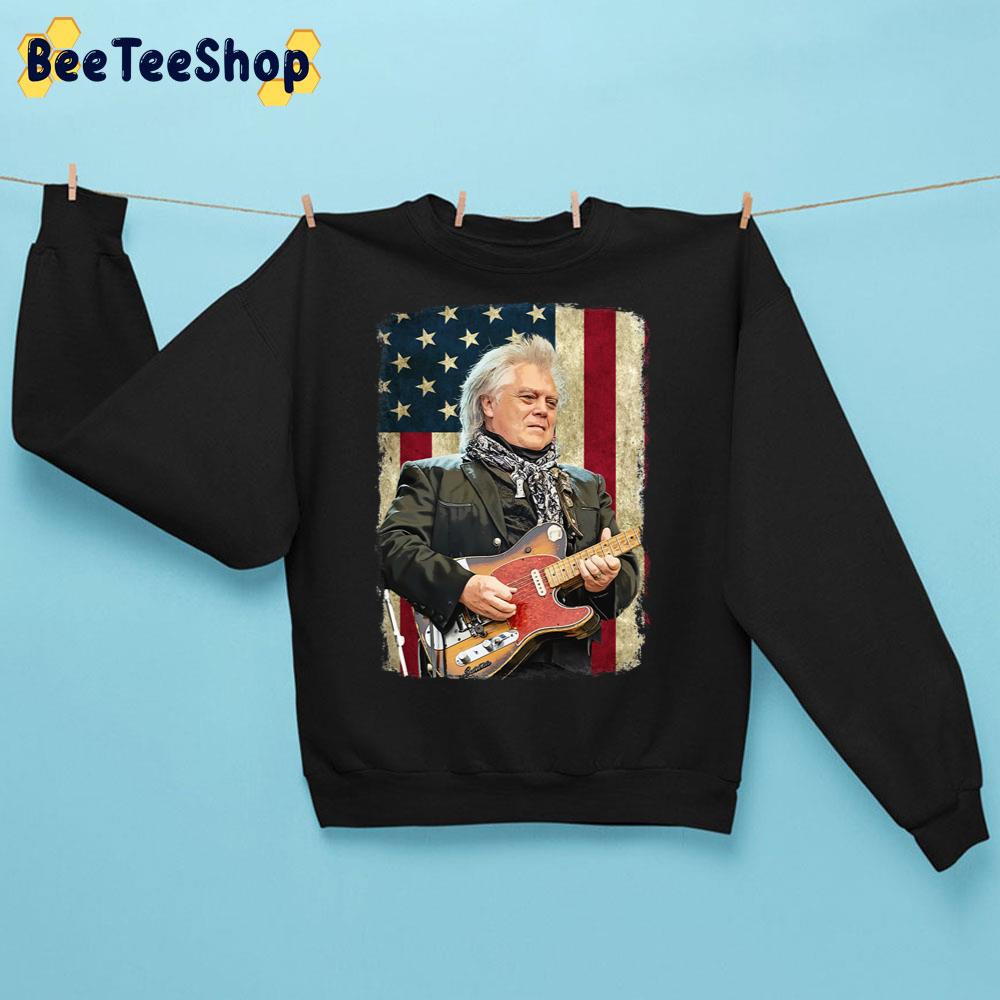 Vintage American Flag Marty Stuart Legend Trending Unisex Sweatshirt