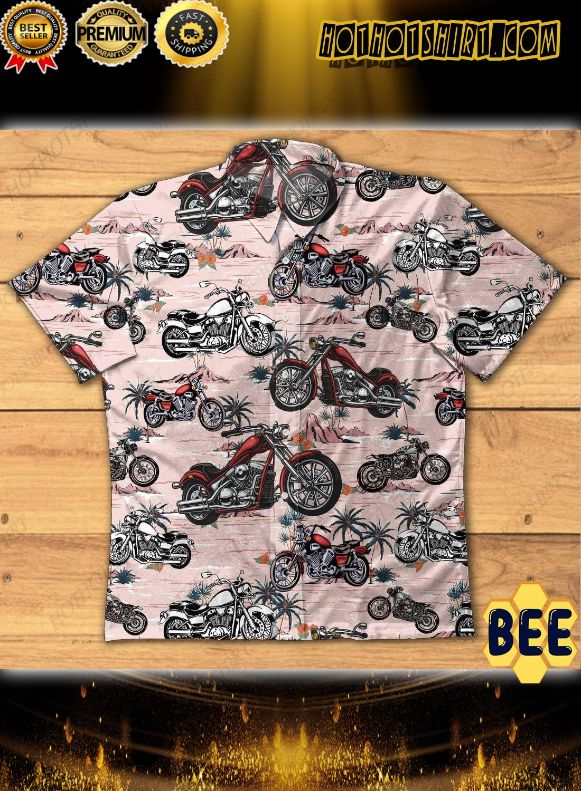 Vintage American Motorcycle Trending Hawaiian Shirt