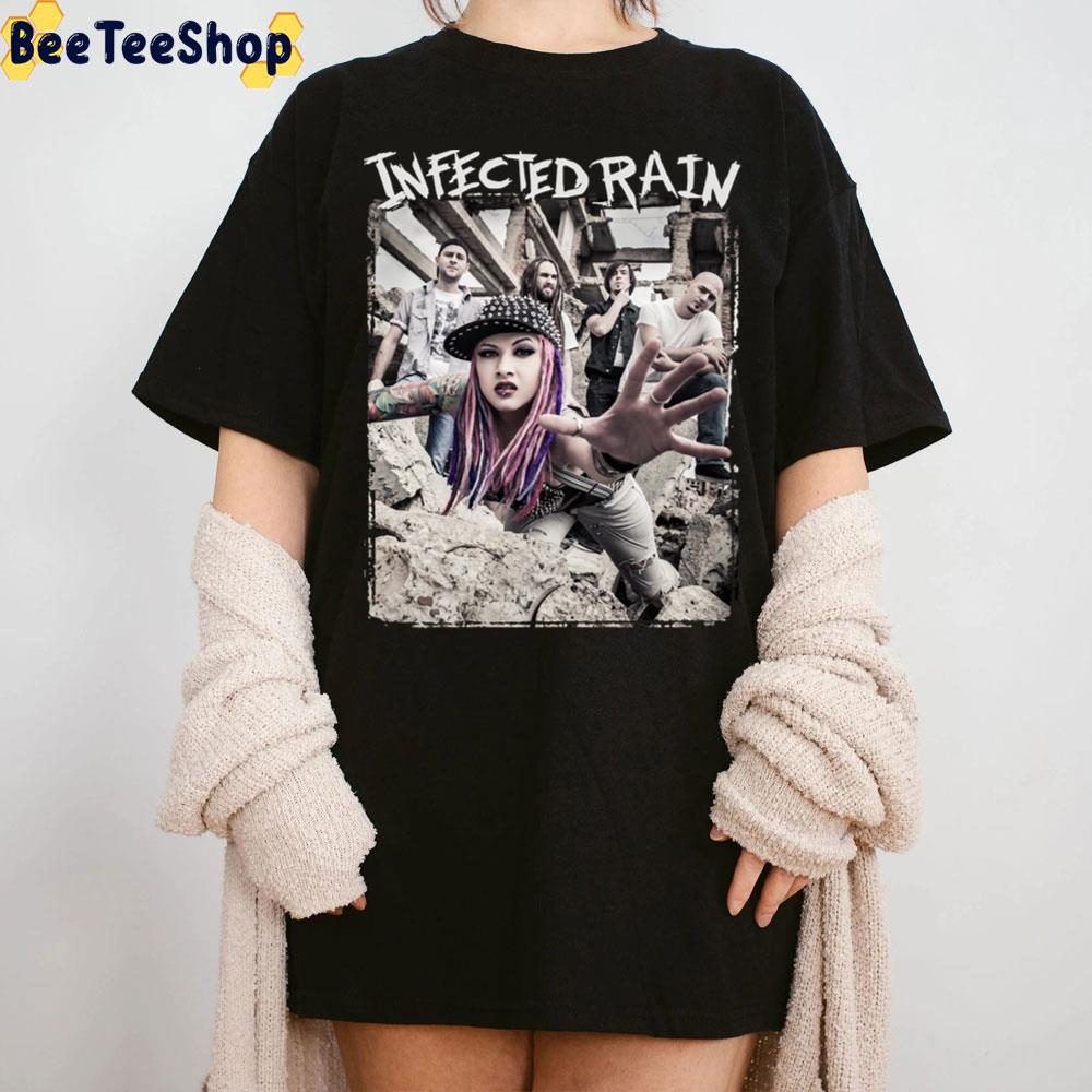 Vintage Art Infected Band Trending Unisex T-Shirt