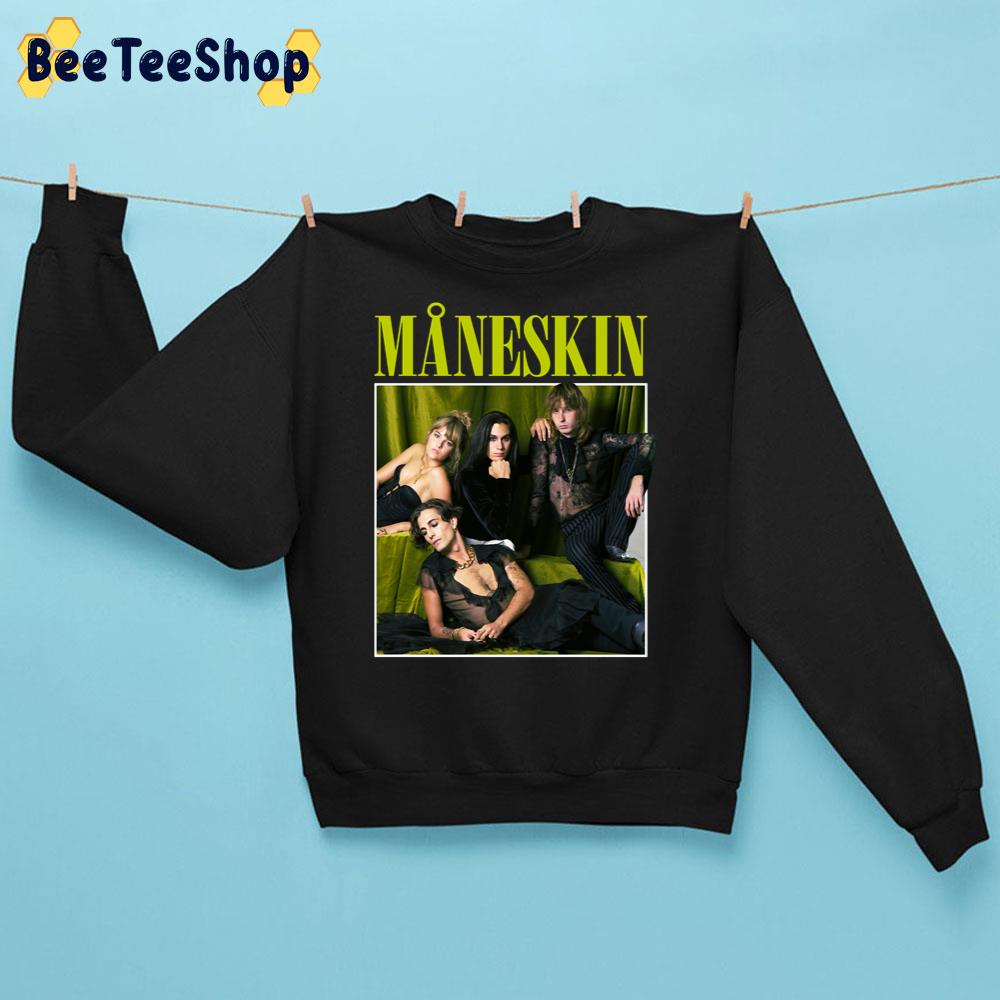 Vintage Art Maneskin Band Trending Unisex Sweatshirt