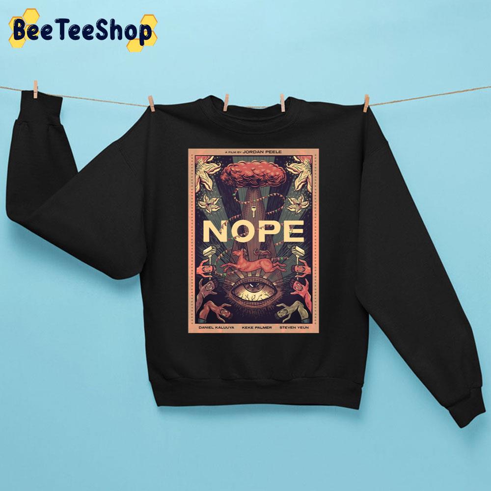 Vintage Art Nope 2022 New Movie Art Unisex Sweatshirt