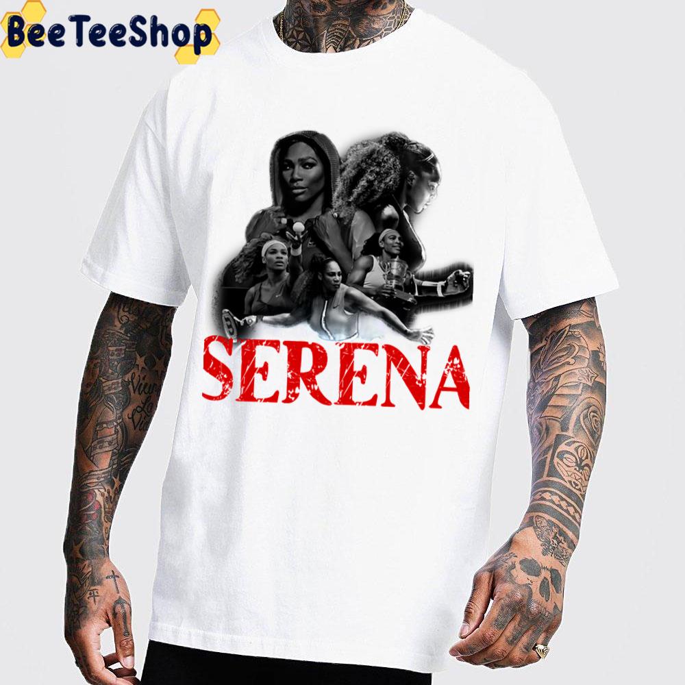 Vintage Art Serena Williams Tennis Unisex T-Shirt