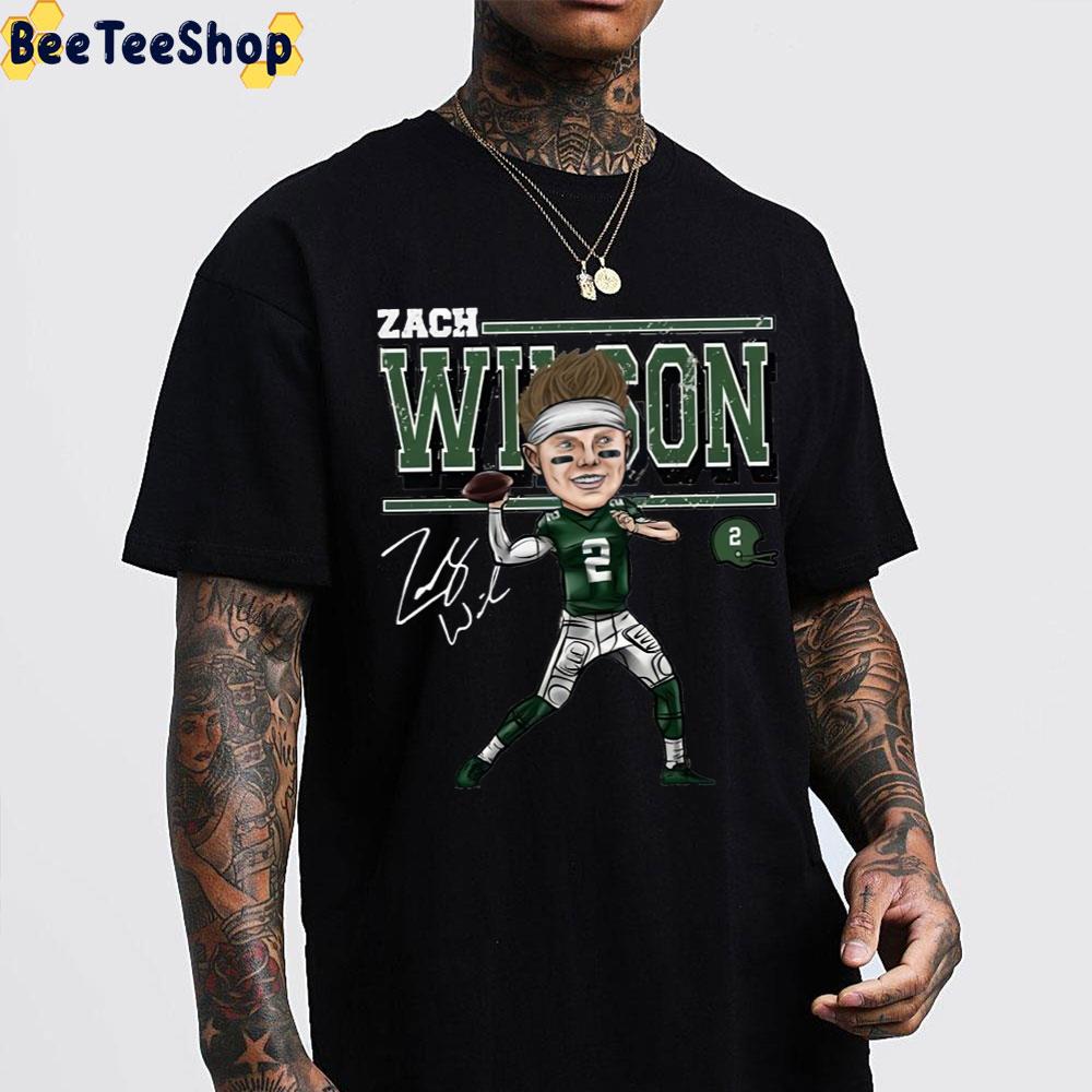 Vintage Art Zach Wilson Football Unisex T-Shirt