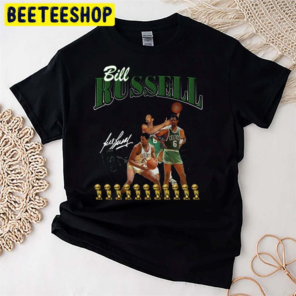 Vintage Bill Russell Signature Baseketball Unisex T-Shirt