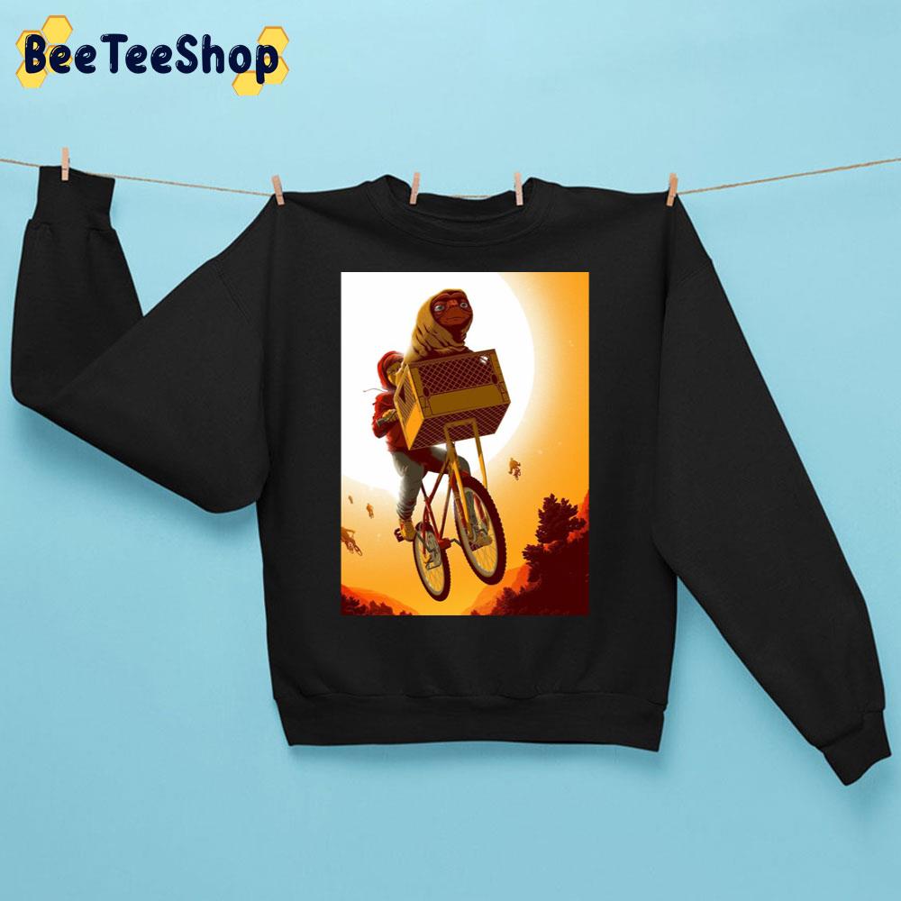 Vintage E.T. The Extra Terrestrial Halloween Movie Unisex Sweatshirt