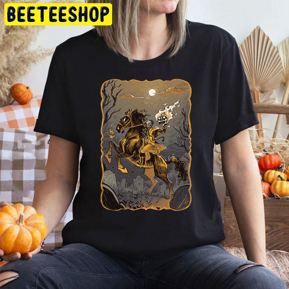 Vintage Headless Horseman Halloween Movie Unisex T-Shirt