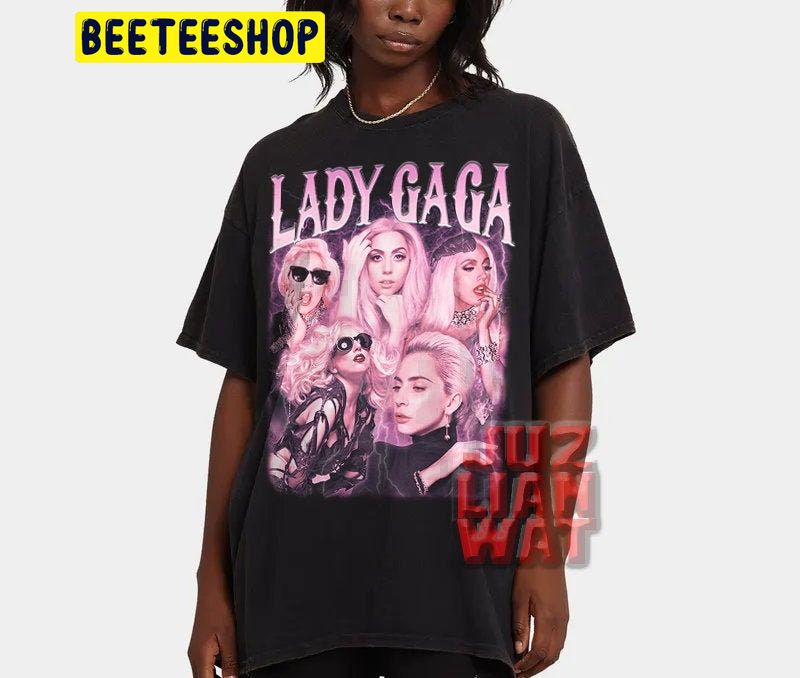 Vintage Lady Gaga Unisex T-Shirt