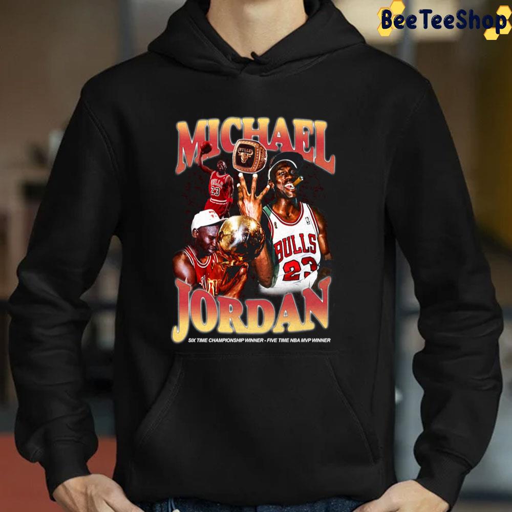 Vintage Michael Jordan The Goat Trending Unisex T-Shirt - Beeteeshop