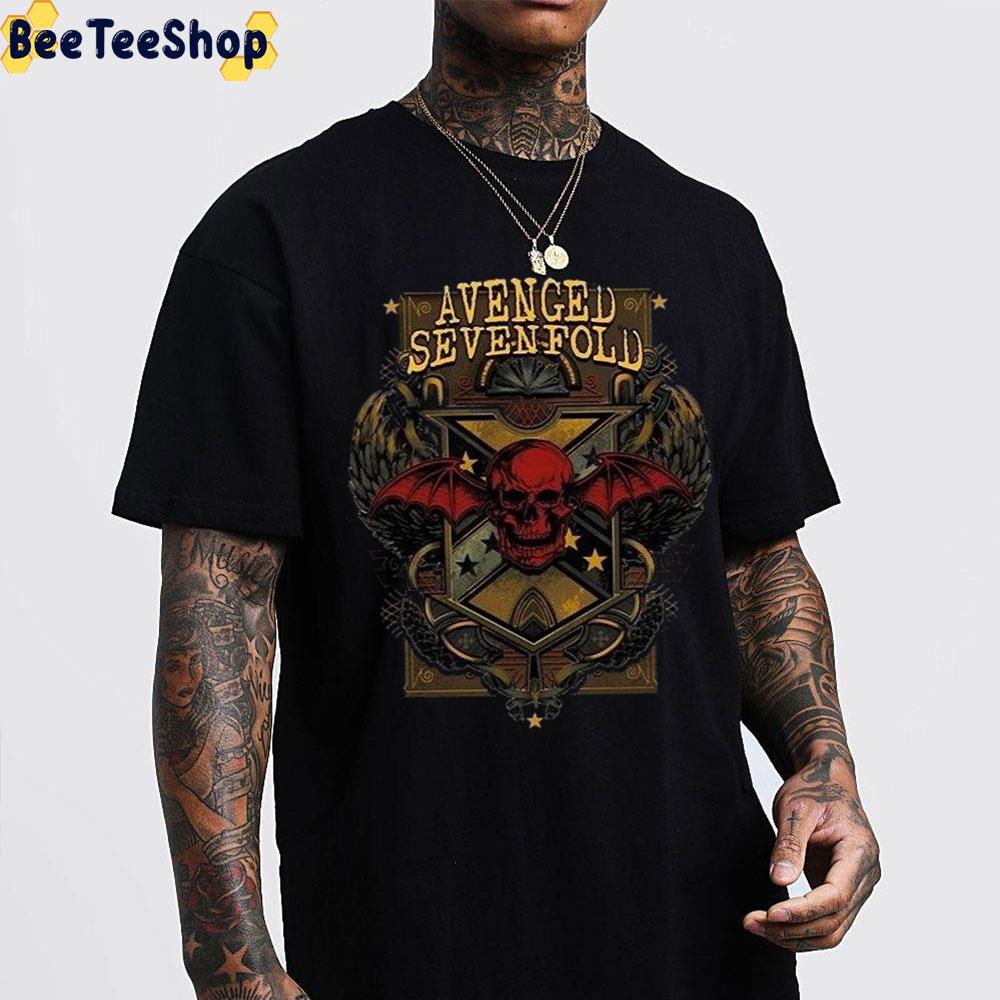 Vintage Skull Avenged Sevenfold Band Trending Unisex T-Shirt