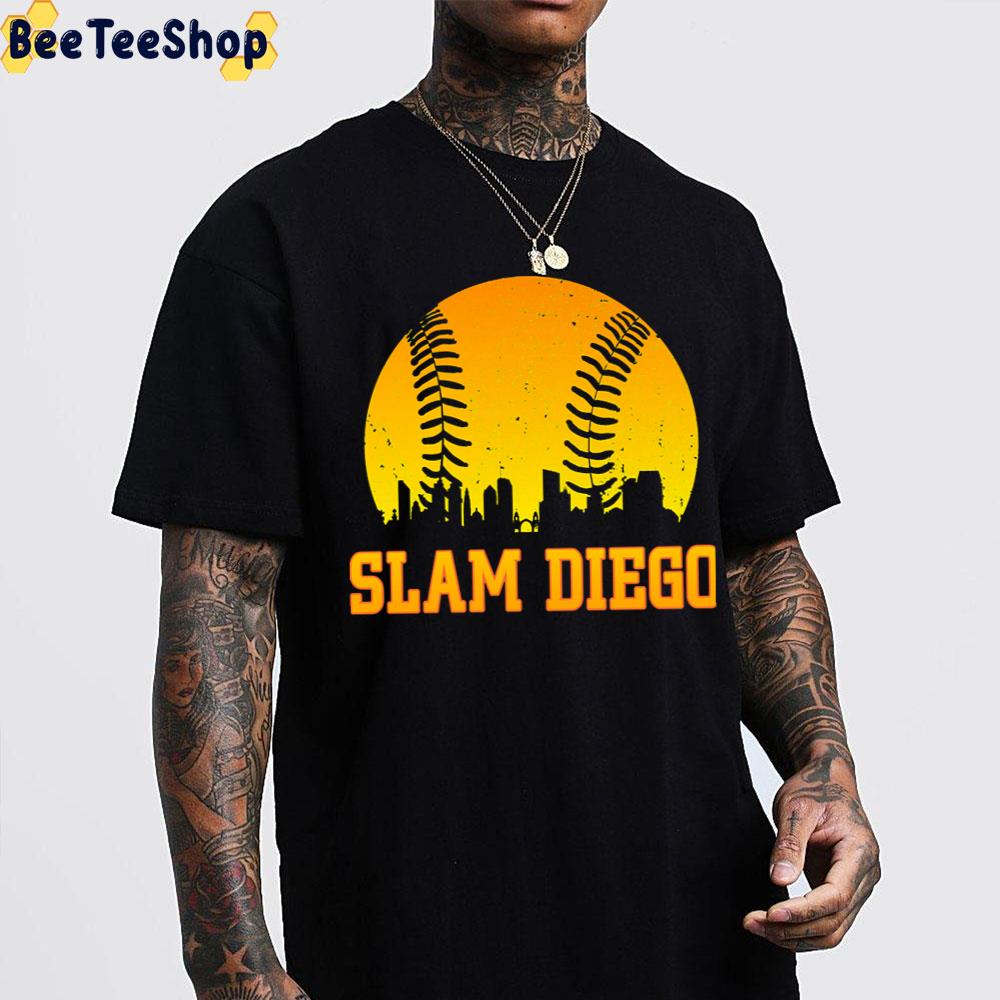 Vintage Slam Diego Baseball Trending Unisex T-Shirt