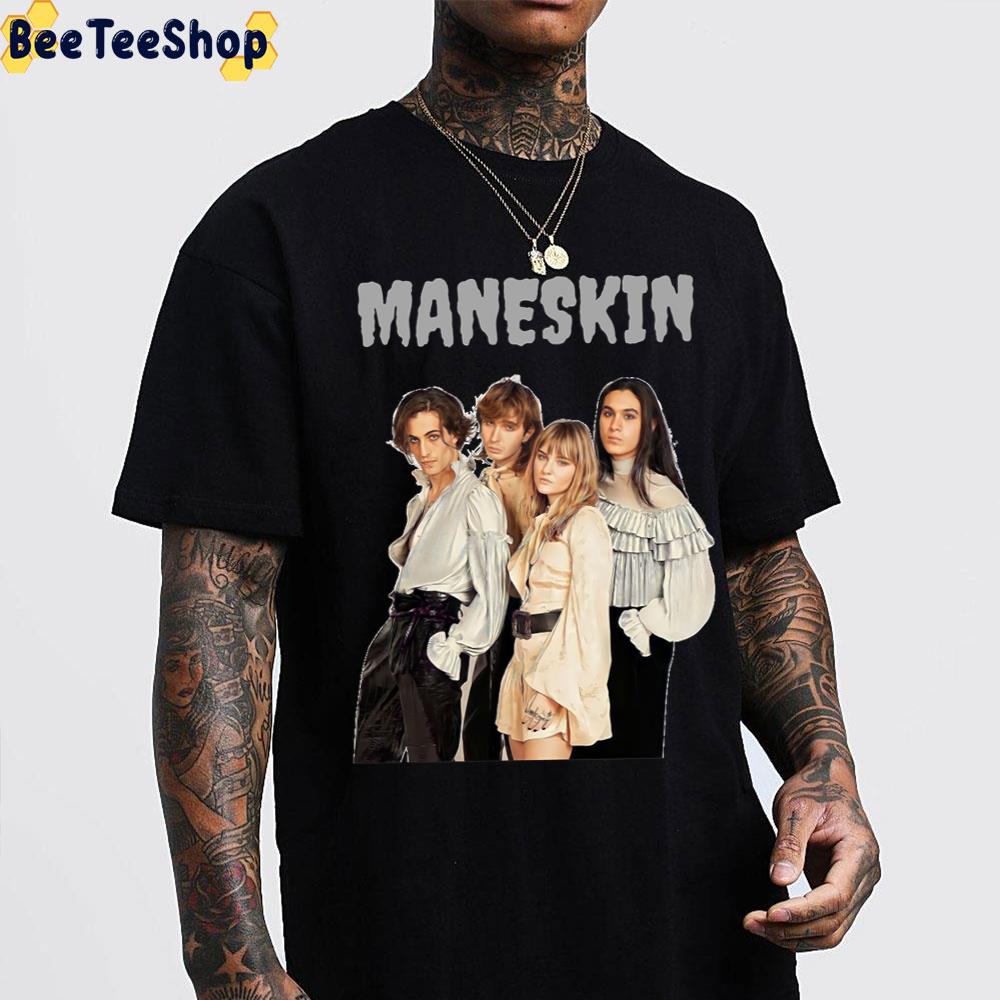 Vintage Style Maneskin Band Trending Unisex T-Shirt