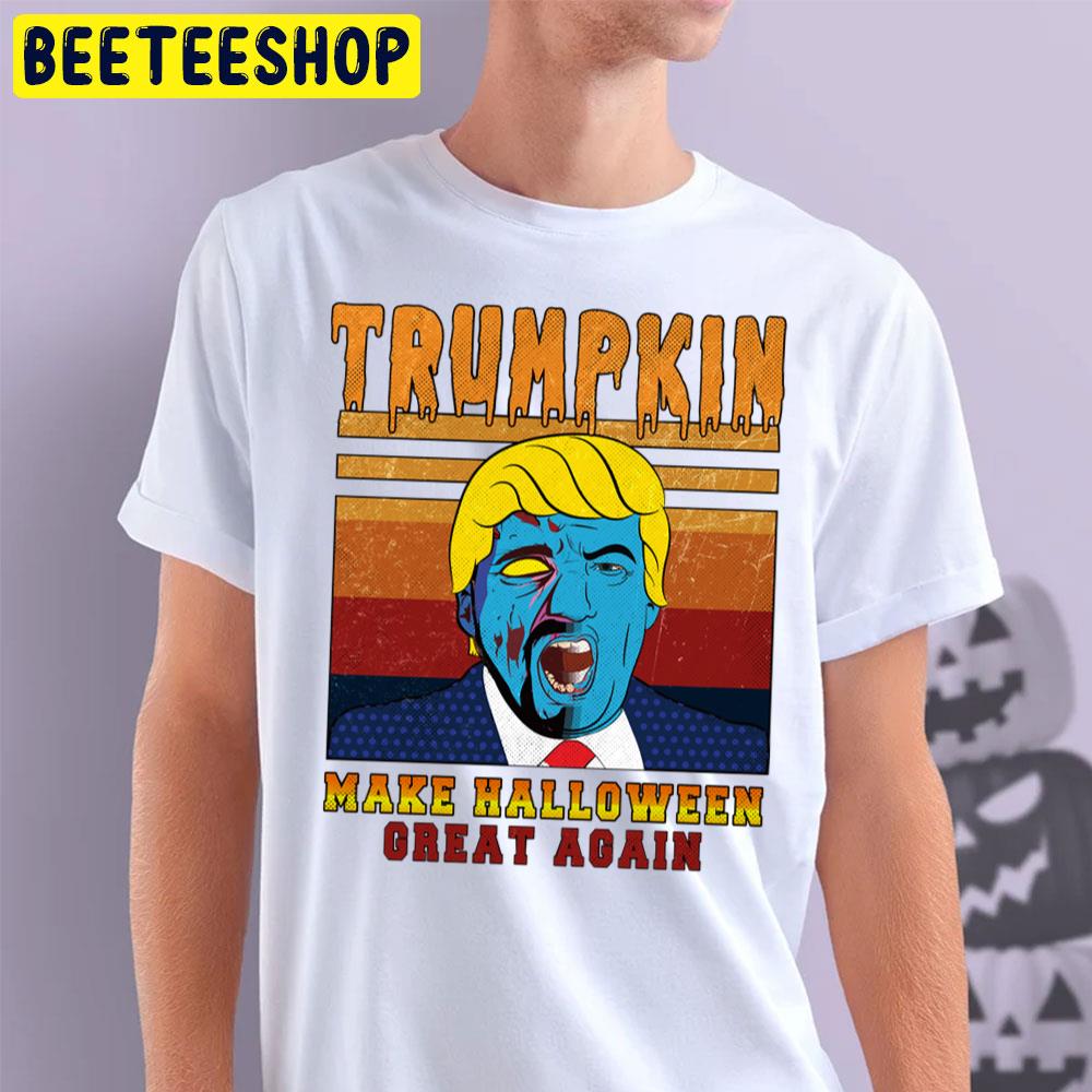 Vintage Trumpkin Make Halloween Great Again Trending Unisex T-Shirt